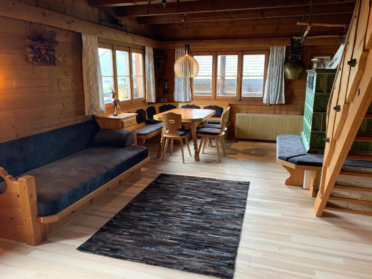 Im Blockhaus Metzler Schwarzenberg im Bregenzerwald